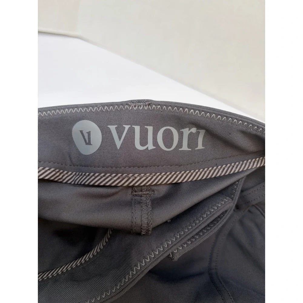 Vuori Men's Charcoal Gray Meta Pants Chino Stretch Performance V430-Sz 38x28
